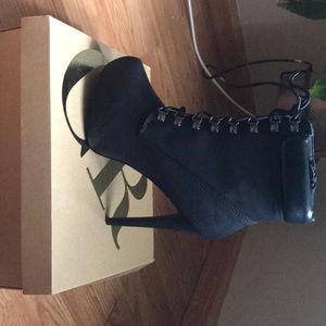 Black High Heel Boots